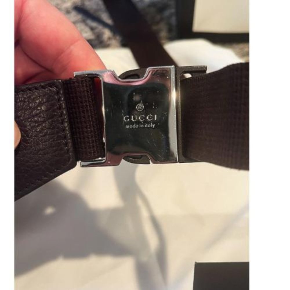 AUTHENTIC GUCCI SHERRY WEB FANNY WAIST BAG - Picture 8 of 15